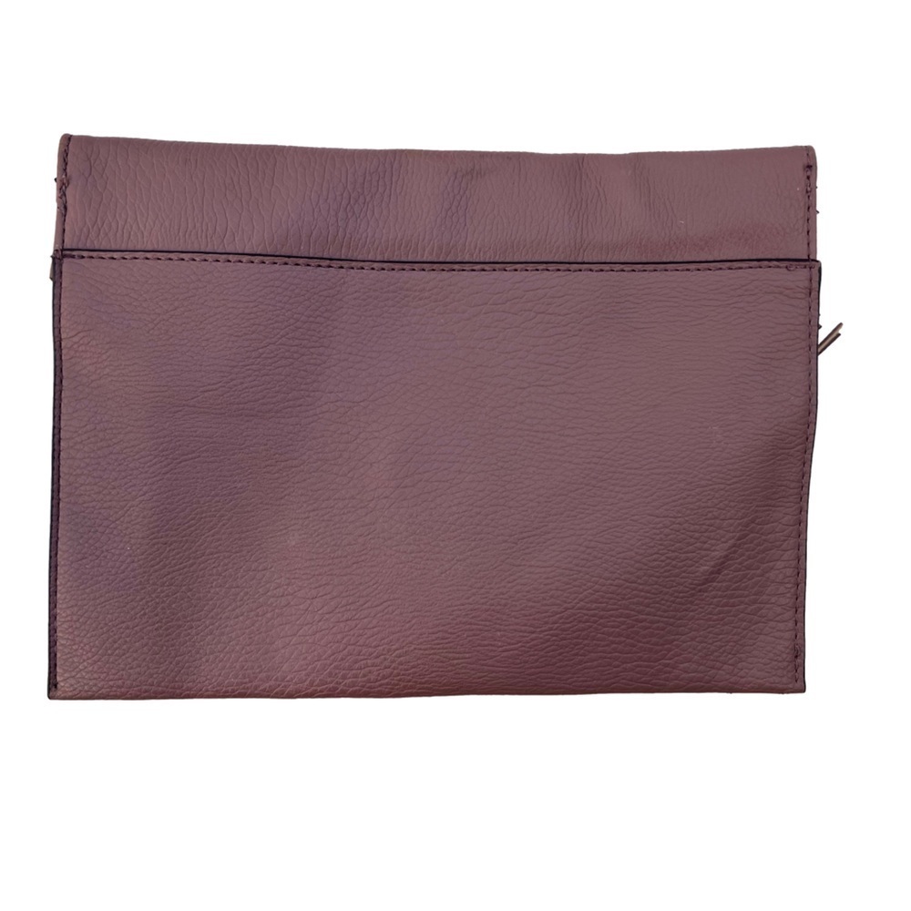 Big Buddha Lavender Brown Envelope Clutch with Tassel - Picture 5 of 5